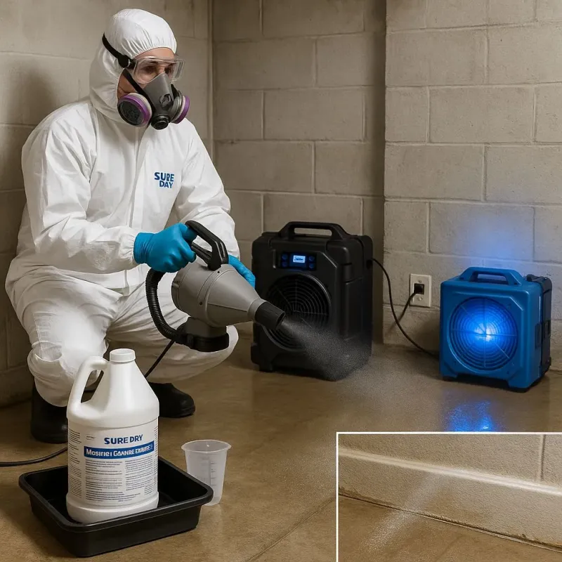 Sanitization and Odor Removal process in Franklin Park, NJ