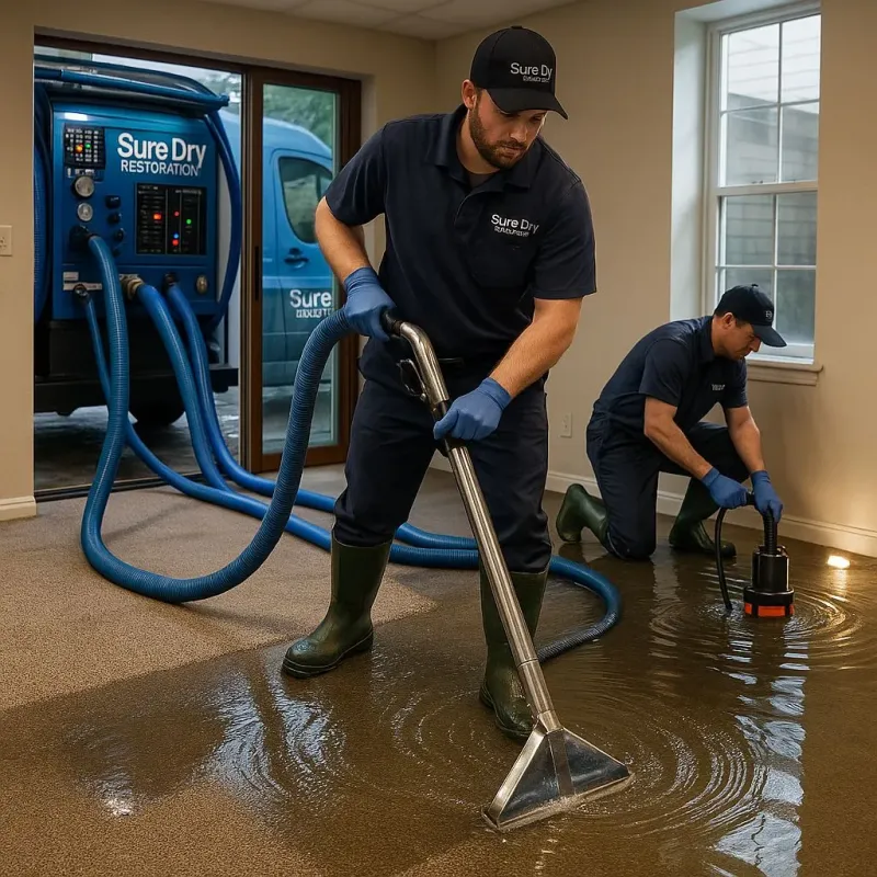 Water Extraction and Removal process in Franklin Park, NJ